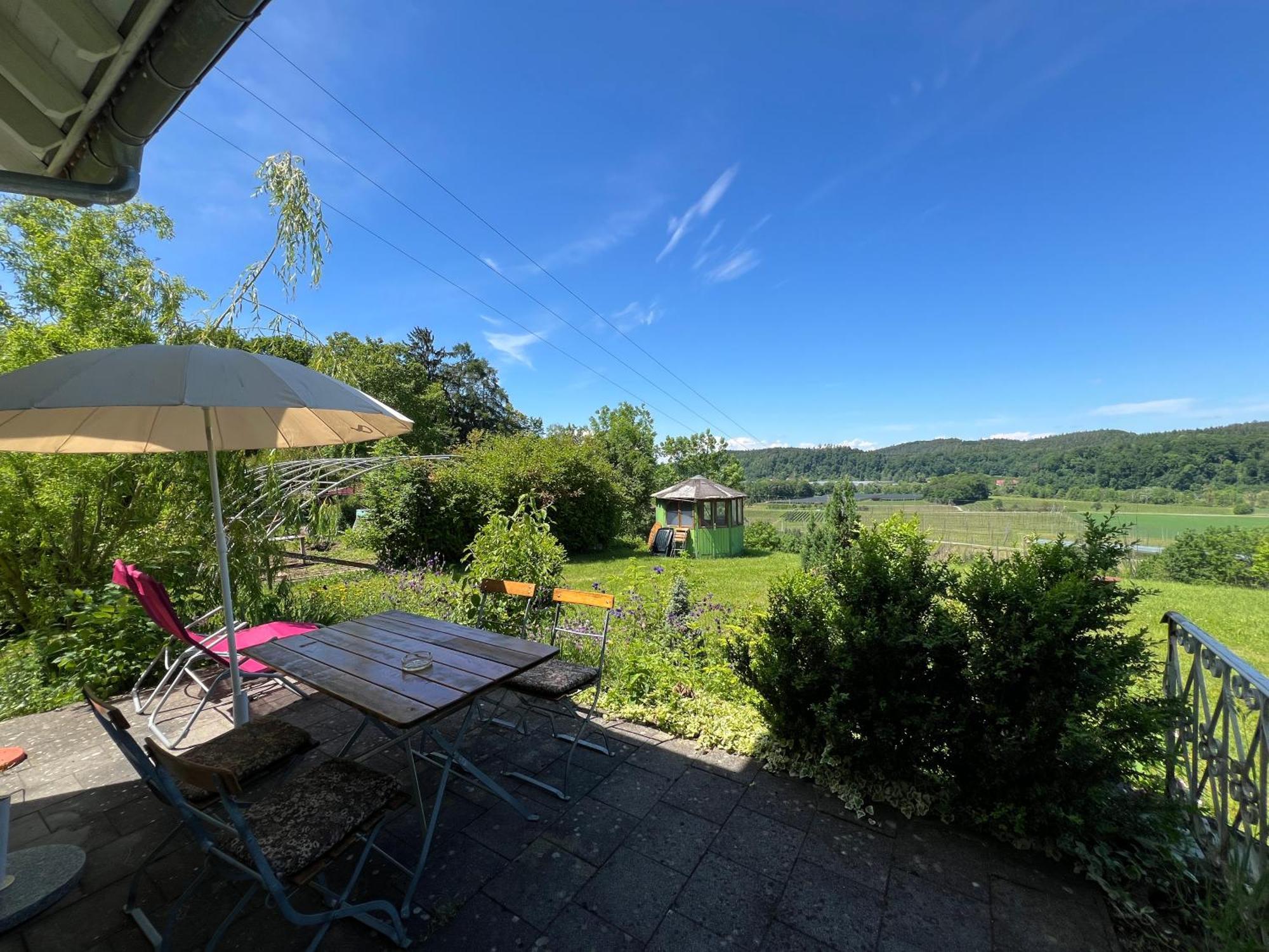 Einzigartiger Panoramablick, Bodensee Und Messe In Der Naehe テットナング エクステリア 写真